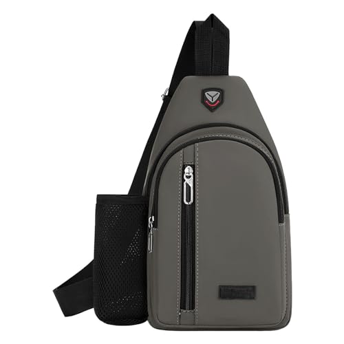 Handmade Handtaschen & Schultertaschen Umhängetasche mit Wasserflaschenhalter für Damen und Herren Rucksäcke Damen (Khaki, One Size) von Generisch