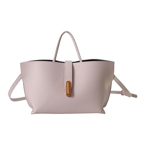 Handtasche Grün Schultertasche Damen Mittelgroß Taschen Organizer Damen Retro 2025 Schulter Umhängetasche Große Kapazität Hand Einkaufstasche Zwei Taschen Laptop (Pink,One Size) von Generisch