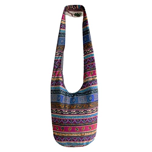 Handtasche Schwarz Gold Damen Umhängetasche Inen One Shoulder Cloth Damentasche Schulter One Shoulder Stofftasche Damen Stofftasche Clutch Altrosa (Grey,Size) von Generisch