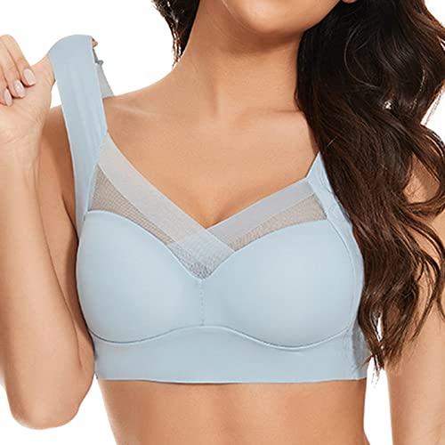 Hatme Haltungskorrektur BH, Wmbra BH Original, Comfy Haltungskorrektur Rücken BH Damen Hatime Korrektur BH Natürliche Eleganz Unsichtbare Unterstützung Null Gefühl Bügellos Push-Up Bequem BH von Generisch