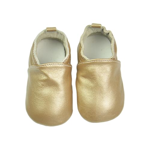 Hausschuhe Baby, Krabbelschuhe Baby Sommer Lauflernschuhe Lederpuschen Lederschuhe Schuhe Barfussschuhe Cosy Roots Babyschuhe Für Mädchen Junge Kleinkind, Goldener, Xl Hausschuhe Baby, Krabbelschuhe Baby Sommer Lauflernschuhe Lederpuschen Lederschuhe Schuhe Barfussschuhe Cosy Roots Babyschuhe Für Mädchen Junge Kleinkind, Goldener, Xl von Generisch