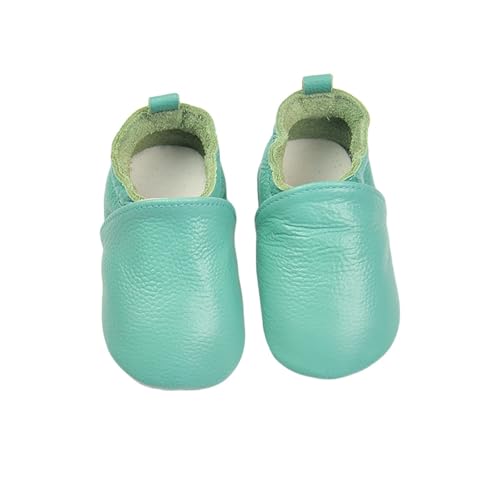 Hausschuhe Barfußschuhe Kinder Baby Weiche Sohle Antirutsch Leder Cartoon Schlüpfer Atmungsaktiv Casual Schuhe Für Babys 0 24 Monate Erste Geher Kinderschuhe von Generisch