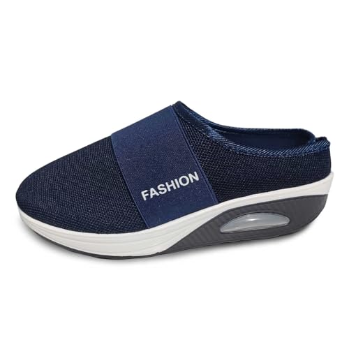 Hausschuhe Damen, Holzclogs Damen Outdoor Atmungsaktiv Freizeit Pantoletten - Hausschuh Mesh Casual Gartenclogs Clogs FußGewöLbeunterstüTzung Weiche Wanderschuhe Sandalen Hausschuhe Damen, Holzclogs Damen Outdoor Atmungsaktiv Freizeit Pantoletten - Hausschuh Mesh Casual Gartenclogs Clogs FußGewöLbeunterstüTzung Weiche Wanderschuhe Sandalen von Generisch