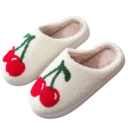 Hausschuhe Damen Herren Winter Gefüttert Schuhe Winterliche Kuschelig Warme Plüschschuhe Filzpantoffeln Filzhausschuhe Bequeme Flauschige Slippers Winterschuhe Outdoor Indoor von Generisch