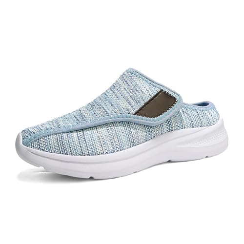 Hausschuhe Damen Ohne Futter Anti Rutsch Plüsch Pantoffeln Bequem Mit Klettverschluss Wärmeschuhe Slip-On Gästehausschuhe Für Drinnen Und Draußen Herbst/Winter von Generisch