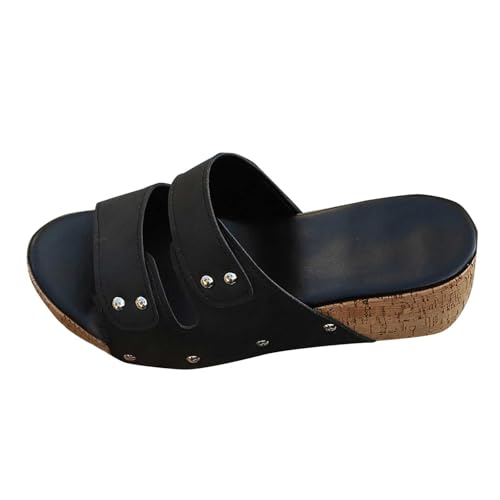 Hausschuhe Damen Peep Toe Keilsandalen Lässige Flip Flops Bequem Slipper Plateau Pantoffeln Rutschfeste Wanderschuhe Leichte Schlappen Plattform Latschen Elegant Flip Flops Outdoor Trekkingschuhe Hausschuhe Damen Peep Toe Keilsandalen Lässige Flip Flops Bequem Slipper Plateau Pantoffeln Rutschfeste Wanderschuhe Leichte Schlappen Plattform Latschen Elegant Flip Flops Outdoor Trekkingschuhe von Generisch
