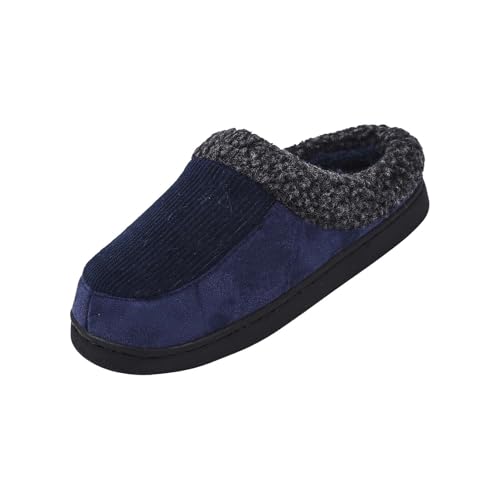Hausschuhe Damen Plüsch Hausschuhe Damen Warm Schlappen Haus Schuhe Für Paare Ergonomische Weichen Sohlen Filzpantoffeln Rutschfeste Flauschig Leichte Herren von Generisch