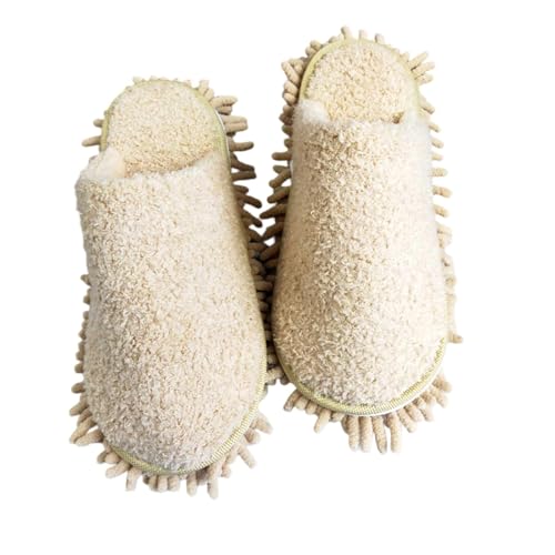 Hausschuhe Damen Plüsch Rutschfeste Sohle Plüschhausschuh Weite Flauschige With Memory Foam Schlappen Slip-On Gästehausschuhe Innen Schlafzimmer Herbst/Winter von Generisch