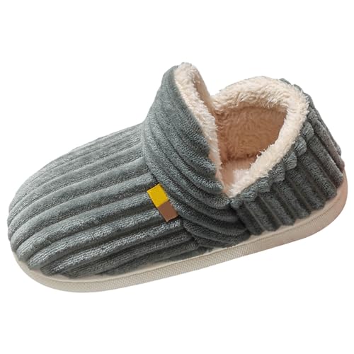 Hausschuhe-Damen Warme Hausschuhe Herren Alles Inklusive Filzpantoffeln Rutschfest Cloud Schuhe mit Polar Fleece-Futter Weiche Slippers Drinnen und Draußen Pantoffeln Unisex Damen Herren von Generisch