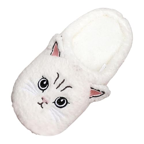 Hausschuhe Damen Winter Flache Plüsch Pantoffeln rutschfeste Unisex Warm Hausschlappen Filzpantoffeln Filzhausschuhe Frauen Clogs Slipper Wohnschuhe Für Drinnen Und Draußen von Generisch