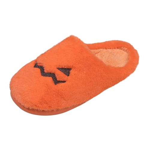 Hausschuhe Damen Winter Geschlossen Flauschig Filzpantoffeln Damen rutschfest Weiche Plüsch Home Slippers Warm Kuschel Hausschuhe Unisex Gästehausschuhe Leichte Breite Füße Hausschlappen von Generisch