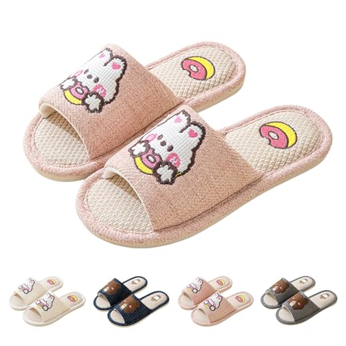 Hausschuhe Damen Winter Plüsch Pantoffel Unisex Filzpantoffeln rutschfest Hauslatschen Kuschel Gästehausschuhe Warm Winterhausschuhe Weiche House Slippers Leichte Hauspantoffeln von Generisch