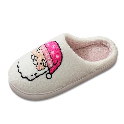 Hausschuhe Damen Winter Weihnachten Druck Motiv Paare Gemütliche Pantoffeln Für Zuhause Kuschelig Warm Mit Rutschfester Sohle Für Damen Und Herren von Generisch