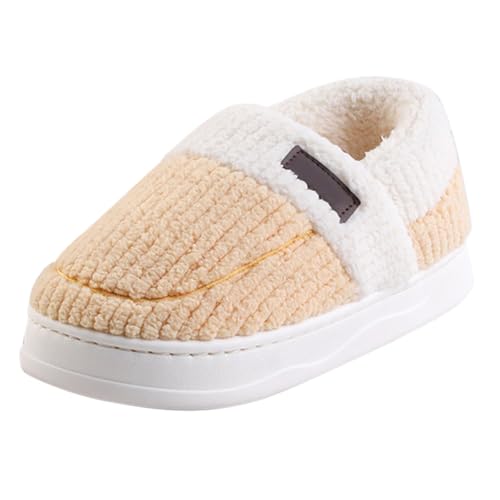 Hausschuhe Für Paare Hausschuhe Damen Winter Schlappen Haus Schuhe Für Paare Warme Kuschel Hinten Offen Filzpantoffeln Geschlossen Weiche Bequeme Filzpantoffeln Damen von Generisch