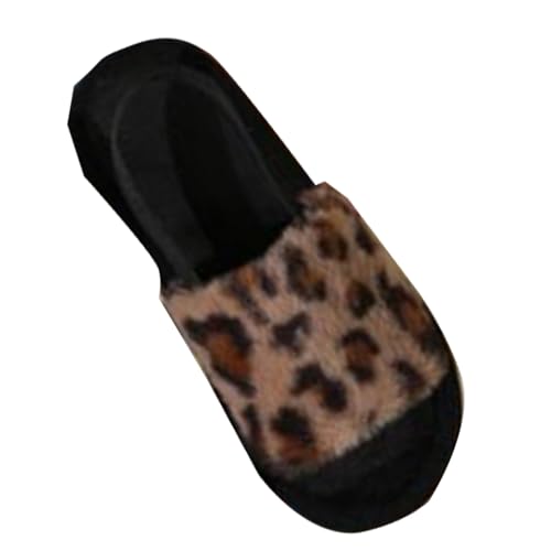 Hausschuhe Herren Damen Unisex Nicht Rutsch Slippers Weiche Bequeme Geleopert Schlappen Niedlich Gästehausschuhe Für Drinnen Und Draussen Herbst/Winter von Generisch