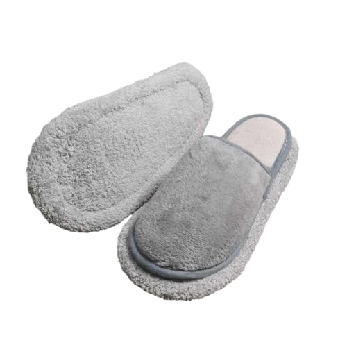 Hausschuhe Herren Damen Unisex Rutschfeste Plüsch Pantoffeln Winter Warme With Memory Foam Filzpantoffeln Slip-On Gästehausschuhe Herbst/Winter Outdoor/Indoor von Generisch