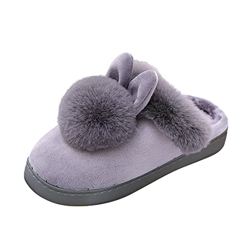 Hausschuhe Herren Lustig,Hausschuhe Herren Warm Filzpantoffeln Fashion Pantoffeln Plüsch Slippers Unisex Gästehausschuhe Weich Bequem Hausschlappen rutschfeste Hauspantoffeln Slip-On Winterhausschuhe von Generisch