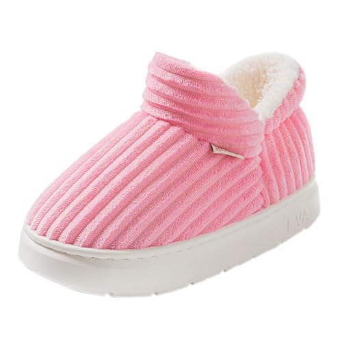 Hausschuhe Herren Lustig Hausschuhe Männer Damen -Slipper mit Absatz für drinnen und draußen, dicke Sohle, Eva-Sohle, warme, verdickte Hausschuhe 𝖴gg Pantoffel Damen 𝖴gg Hausschuhe (Pink, 42) von Generisch