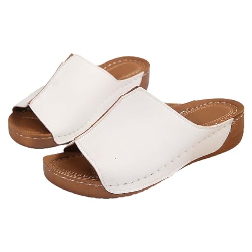 Hausschuhe Herren Sommer Offen, Pantoffeln Damen Sommer Elegant Modische Freizeitschuhe Boho Slippers Atmungsaktiv Barfußschuhe Peep Toe Schlappen Slip On Walking Schuhe Plateau Sommerschuhe Hausschuhe Herren Sommer Offen, Pantoffeln Damen Sommer Elegant Modische Freizeitschuhe Boho Slippers Atmungsaktiv Barfußschuhe Peep Toe Schlappen Slip On Walking Schuhe Plateau Sommerschuhe von Generisch