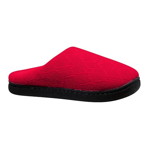Hausschuhe Herren Winter Warm - Hausschuhe Damen Leichte Hüttenschuhe Unisex Slippers Bequem Baumwollhausschuhe Memory Foam Hauspantoffeln Paare Stoff Heimschuhe Elegant Gästehausschuhe von Generisch