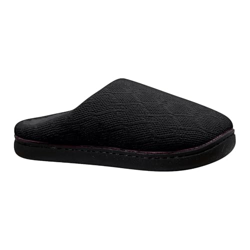 Hausschuhe Herren Winter Warm - Hausschuhe Damen Leichte Hüttenschuhe Unisex Slippers Bequem Baumwollhausschuhe Memory Foam Hauspantoffeln Paare Stoff Heimschuhe Elegant Gästehausschuhe von Generisch