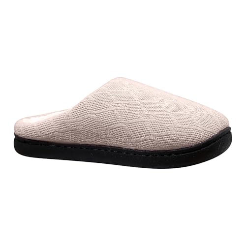 Hausschuhe Herren Winter Warm - Hausschuhe Damen Leichte Hüttenschuhe Unisex Slippers Bequem Baumwollhausschuhe Memory Foam Hauspantoffeln Paare Stoff Heimschuhe Elegant Gästehausschuhe von Generisch