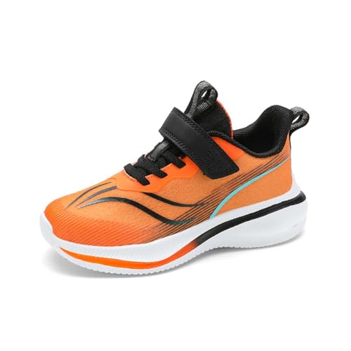 Hausschuhe Junge Mädchen Turnschuhe Laufschuhe Mesh Atmungsaktiv Hallenschuhe Kinder Tennisschuhe Kids Hallenschuhe Basketballschuhe Walkingschuhe Kinderschuhe Straßenlaufschuhe von Generisch