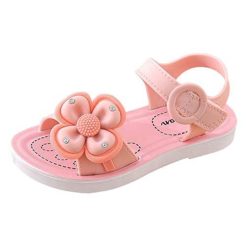 Hausschuhe Kinder Kinderschuhe Bequeme weiche SSohlensandalen Modische Blumenprinzessin Seaside Beach Sandalen Schuhe (30 Little Child) von Generisch