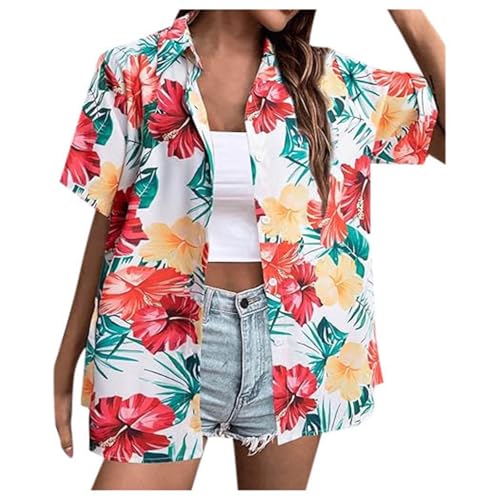 Hawaii Hemd Damen Kurzarm Hawaiihemd Sommer Hawaii Bluse Strand Funky Hawaiibluse Fronttasche Party Hawaii Hemden Frauen Hawaii Outfit Damen Hawaii-Print Casual Hemdbluse Shirt Tops Hawaii Outfit Hawaii Hemd Damen Kurzarm Hawaiihemd Sommer Hawaii Bluse Strand Funky Hawaiibluse Fronttasche Party Hawaii Hemden Frauen Hawaii Outfit Damen Hawaii-Print Casual Hemdbluse Shirt Tops Hawaii Outfit von Generisch