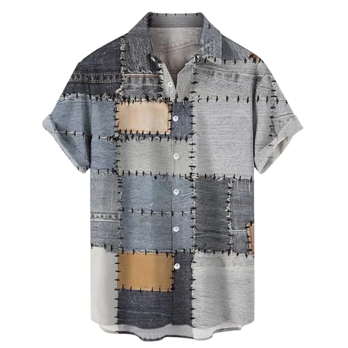 Hawaii-Hemden für Herren, Erwachsene, kurzärmelig, lässig, Button-Down-Shirt, Sommer, Strandhemd, Herren, Cord-Shirt, Button-Down-Shirt, Herren, Sommer, Freizeithemden, Retro-Kordsamt, Hawaii-Hemden für Herren, Erwachsene, kurzärmelig, lässig, Button-Down-Shirt, Sommer, Strandhemd, Herren, Cord-Shirt, Button-Down-Shirt, Herren, Sommer, Freizeithemden, Retro-Kordsamt, von Generisch