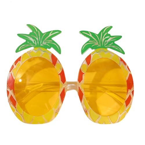 Hawaii Sonnenbrille - Retro Stilvolle Sonnenbrille - Lustige Ananas Sonnenbrillen Für Kinder Und Erwachsene Sommer Pool Reise Und Foto Requisite von Generisch