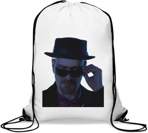 He is The Danger Gym Sack Casual Drawstring Bag White von Generisch