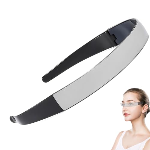 Headband Sunglasses, Stylish Wraparound Everyday Eyewear, Eye-Catching Futuristic Women Fashion Glasses for Adults, Families, Friends, Travel, Events, Street Style Looks von Generisch