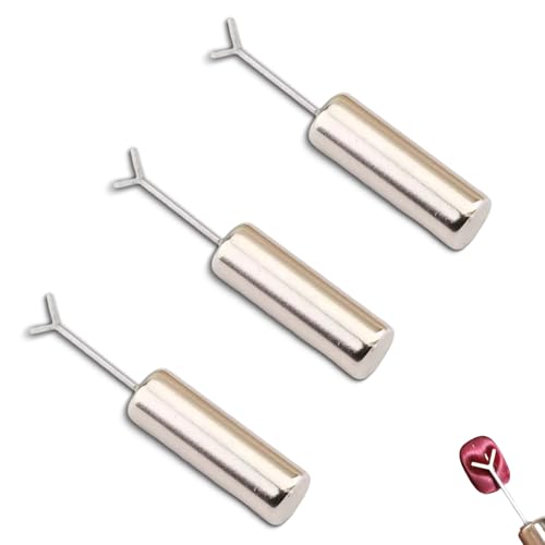 Heart Magnet for Cat Eye Gel Polish, Cat Eye Magnetic Nail Tool SetMagnet Sticks with Y-Shaped Guide for Nails, DIY Manicure Kit, Professional Nail Magnet for Nail Art Salon,Home (3PCS) von Generisch