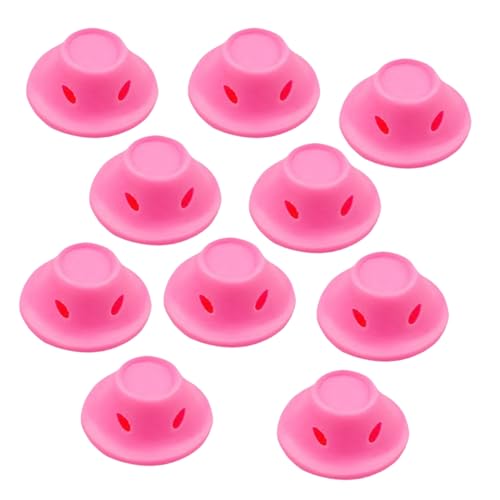 Heatless Curls, Overnight Hairs Styler, Salon Quality Results, Soft Comfortable Designs Set of 10 Sleeping Hair Tool for Women, Sock Curls, Braiding and Twin Buds von Generisch