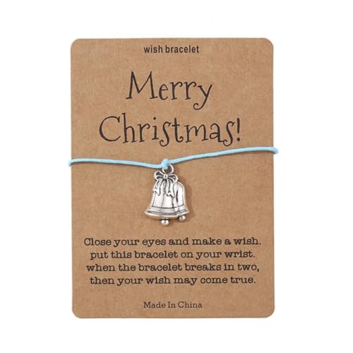 Heißes Weihnachtsanhänger-Karte, handgefertigt, niedlicher Weihnachtsmann, weiches Keramik-Perlenarmband, Srpb41, Einheitsgröße, Kunststoff, Kein edelstein von Generisch