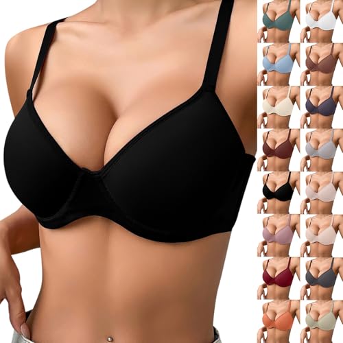 Hellgelb Damen Super Push Up BH mit Bügel Extrem Gepolstert Maximizer für Kleine Brüste 70B 70C 75B 75C 80B 80C 80D 85B 85C 85D 90B 90C Hellgelb Damen Super Push Up BH mit Bügel Extrem Gepolstert Maximizer für Kleine Brüste 70B 70C 75B 75C 80B 80C 80D 85B 85C 85D 90B 90C von Generisch