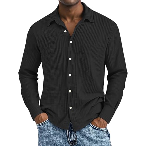 Hemd Herren Langarm GroßE GrößEn Musselin Button Down Leicht Sommerhemd Casual Langarmshirts Sweatshirt Lockere Freizeithemd Outdoor Oberteile Henley Shirt Bequem Atmungsaktiv Strandhemd Urlaub Hemd Herren Langarm GroßE GrößEn Musselin Button Down Leicht Sommerhemd Casual Langarmshirts Sweatshirt Lockere Freizeithemd Outdoor Oberteile Henley Shirt Bequem Atmungsaktiv Strandhemd Urlaub von Generisch