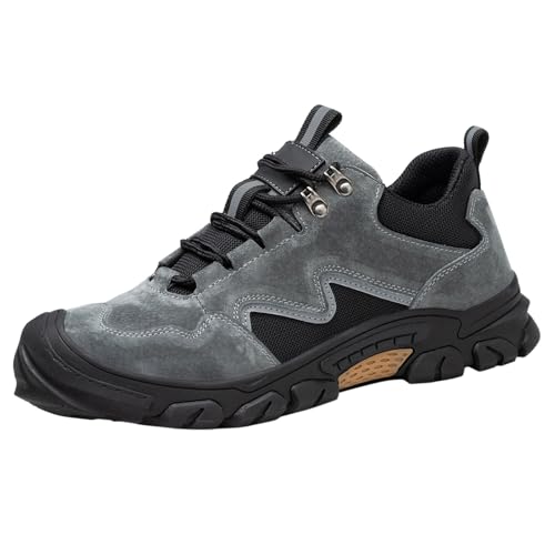 Herren Arbeitsschuhe Sicherheitsschuhe Mit Stahlkappen Anti-Smashing Stahlkappenschuhe Atmungsaktiv MäNner Schutzschuhe Rutschfeste Traillaufschuhe Wildleder StraßEnlaufschuhe Outdoor Wanderschuhe Herren Arbeitsschuhe Sicherheitsschuhe Mit Stahlkappen Anti-Smashing Stahlkappenschuhe Atmungsaktiv MäNner Schutzschuhe Rutschfeste Traillaufschuhe Wildleder StraßEnlaufschuhe Outdoor Wanderschuhe von Generisch