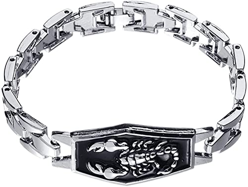Herren-Armband, Skorpion, geschnitzt, für Motorrad, kreatives Geschenk, professioneller Prozess von Generisch