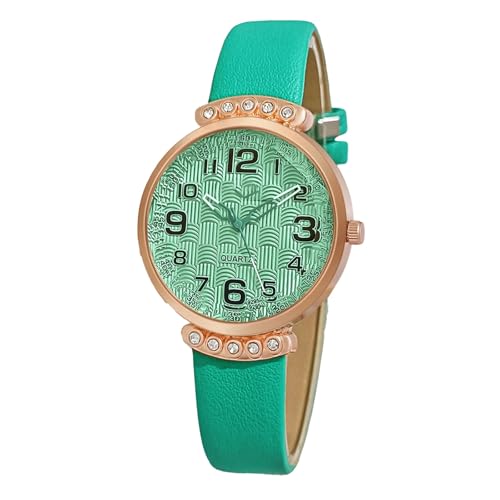 Herren Armband Uhren Modische Damenuhr Wunderschöne und kompakte Damenuhr Lässige und einfache Elegante Damenuhr Analog Quarz Armbanduhr mit Edelstahlarmband (C, One Size) von Generisch