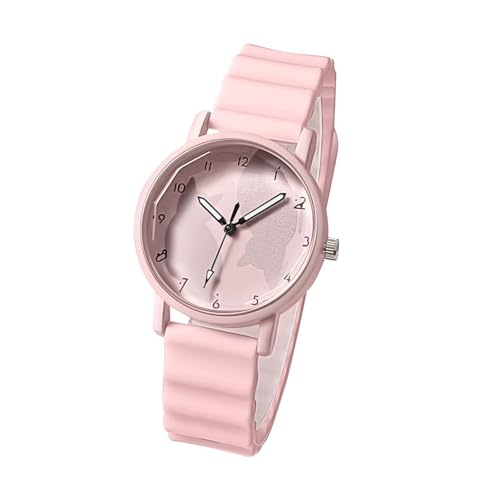 Herren Armbanduhr Modische Damenuhr Wunderschöne und kompakte Damenuhr Lässige und einfache Elegante Damenuhr Damenuhren Analog Quarz Armbanduhren (D, One Size) von Generisch