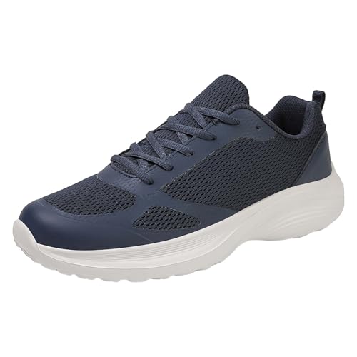 Herren Atmungsaktive Mesh-Laufschuhe Leichte Sportschuhe Herren Sneaker rutschfest Turnschuhe Flache Sohle Walkingschuhe Mit Schnürsenkel Schlupfschuhe Bequem Fitnessschuhe Casual Halbschuhe Herren Atmungsaktive Mesh-Laufschuhe Leichte Sportschuhe Herren Sneaker rutschfest Turnschuhe Flache Sohle Walkingschuhe Mit Schnürsenkel Schlupfschuhe Bequem Fitnessschuhe Casual Halbschuhe von Generisch
