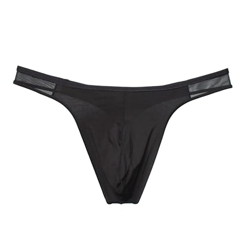 Herren Badehose Badetanga Badestring T Back Swim Thong Bottom FüR Sommer Schwimmen Niedrige Taille UnterwäSche Atmungsaktive Unterhosen Trunks String Triangle Shorts Mit Bulge Pouch Retroshorts Herren Badehose Badetanga Badestring T Back Swim Thong Bottom FüR Sommer Schwimmen Niedrige Taille UnterwäSche Atmungsaktive Unterhosen Trunks String Triangle Shorts Mit Bulge Pouch Retroshorts von Generisch