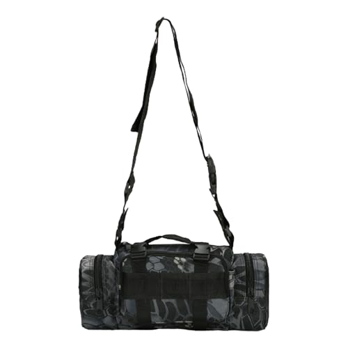 Herren Bauchtasche, Multifunktionale Schultertasche, wasserdichte Verstellbare Hüfttasche Für Alltag, Wandern, Schwimmen, Radreisen, Festival, Fitness von Generisch