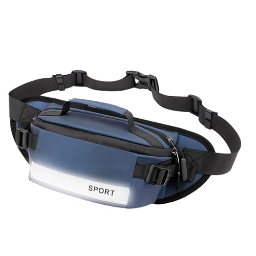 Herren Bauchtasche, Outdoor Hüfttasche Für Sport Und Freizeit, Reflektierende Nylon Umhängetasche Für Reisen Outdoor Sport Commuting Urlaub Herren Bauchtasche, Outdoor Hüfttasche Für Sport Und Freizeit, Reflektierende Nylon Umhängetasche Für Reisen Outdoor Sport Commuting Urlaub von Generisch