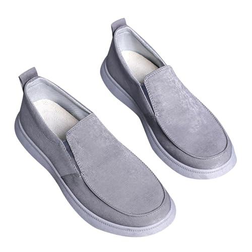 Herren Boots- & Deckschuhe Arch Fit Easy Close Arbeitssneaker Low-Top Weite Passform Turnschuhe Rutschfest Leicht Athletic Trainer Weich Gepolstertes Fußbett Walkingschuhe Frühling Sommer Wandern von Generisch