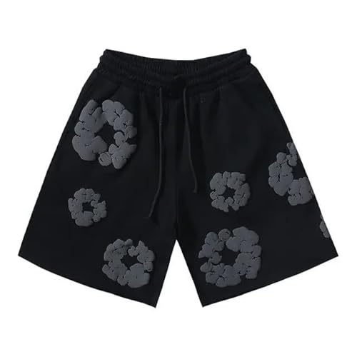 Herren Damen Jogginganzug T-Shirt und Shorts Set 2 Teiliges Sommer Outfit Trainingsanzug Y2K Hip Hop Kurzarm T-Shirts und Hose Unisex 2-Teilig Tracksuit Sportanzug Jogginganzug Männer mit Blumen Herren Damen Jogginganzug T-Shirt und Shorts Set 2 Teiliges Sommer Outfit Trainingsanzug Y2K Hip Hop Kurzarm T-Shirts und Hose Unisex 2-Teilig Tracksuit Sportanzug Jogginganzug Männer mit Blumen von Generisch