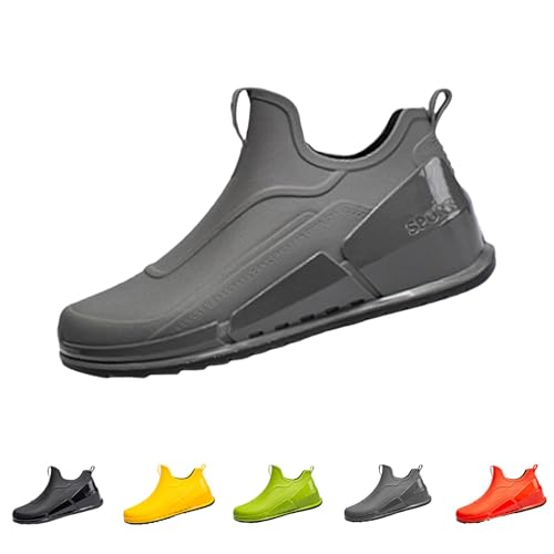 Herren Damen Regenstiefel Unisex Gummistiefel rutschfest Wasserdicht Flach Kurze Stiefel Outdoor Leicht Gartenschuhe Für Arbeit Angeln Autowäsche Küche wasserdichte Ankle-Stiefel Herren Damen Regenstiefel Unisex Gummistiefel rutschfest Wasserdicht Flach Kurze Stiefel Outdoor Leicht Gartenschuhe Für Arbeit Angeln Autowäsche Küche wasserdichte Ankle-Stiefel von Generisch