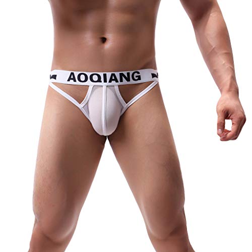 Herren Fischnetz Ausgeschnittene Höschen Erotische Gay Arschfreier Unterhosen Atmungsaktiv Slip String Tanga Herren Jockstrap Unterhose Personalisiert Sexy Unterwäsche Für Mann von Generisch